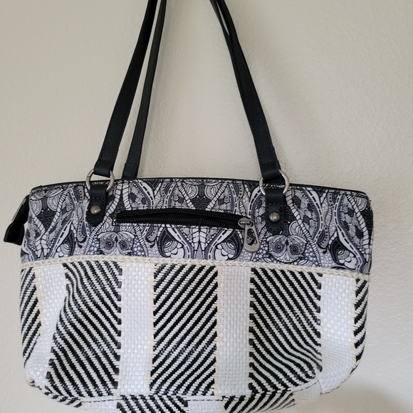 Sakroots Juke and Cotton Owl Print Purse Like New - Picture 3 of 9